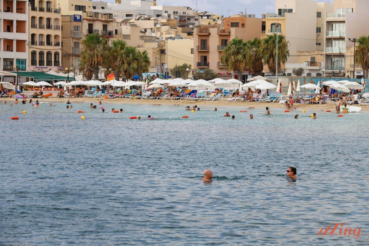 Luxurious Duplex Seafront Apt W Amazing Sea Views Birżebbuġa Buitenkant foto