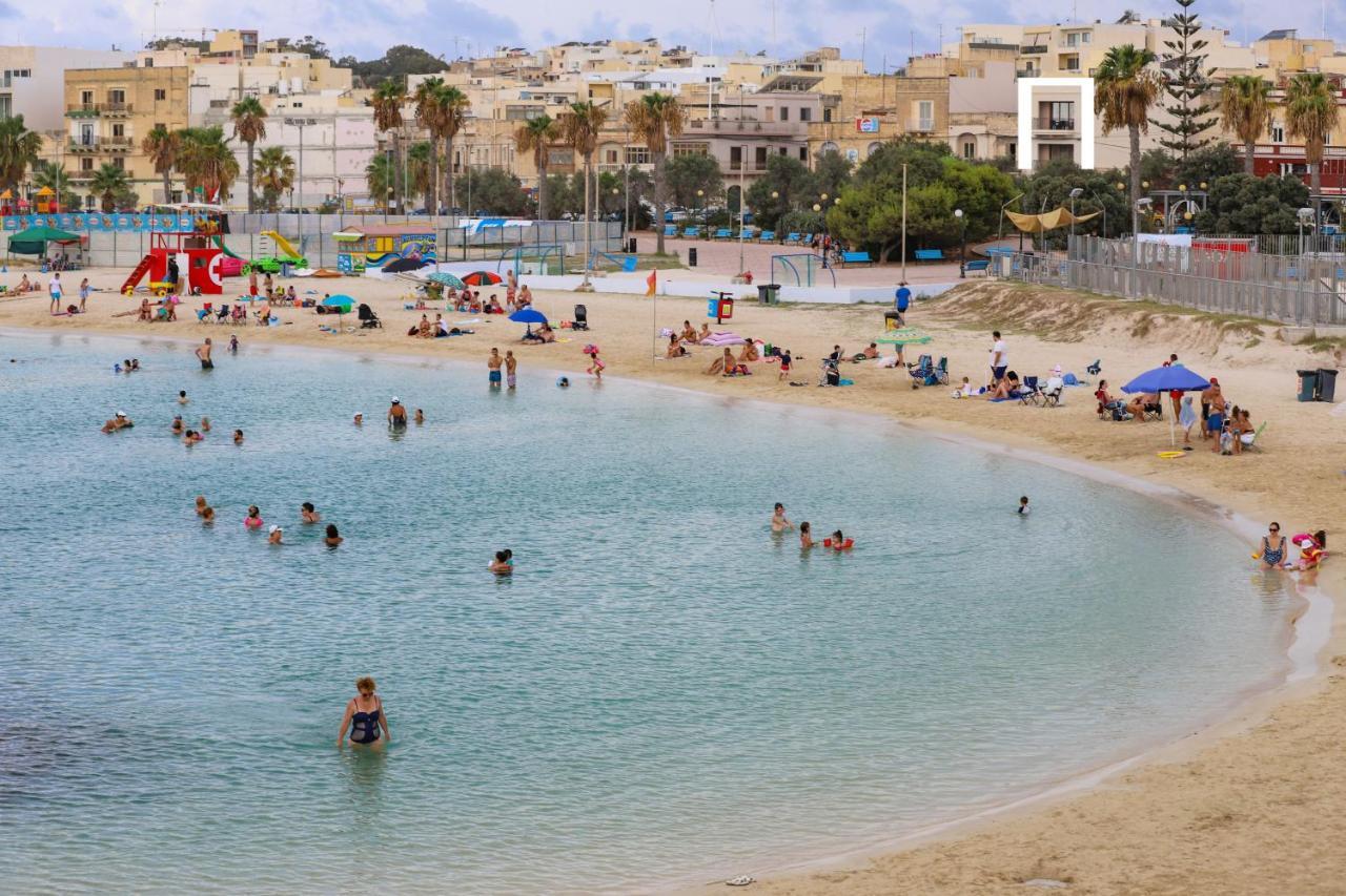 Luxurious Duplex Seafront Apt W Amazing Sea Views Birżebbuġa Buitenkant foto